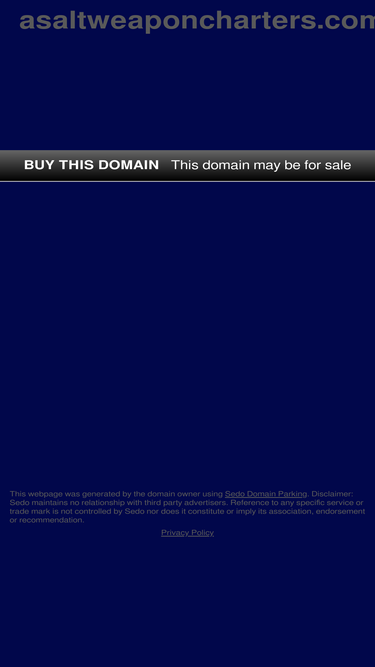asaltweaponcharters.com