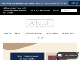 anuemiami.com homepage screenshot