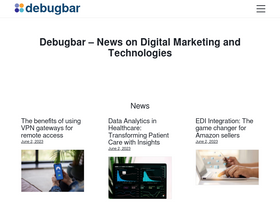 'debugbar.com' screenshot