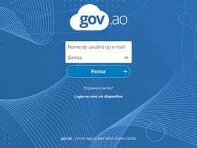 'masfamu.gov.ao' screenshot