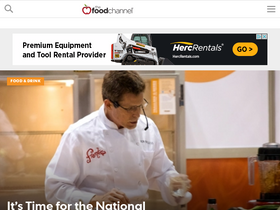 'foodchannel.com' screenshot