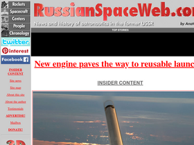 'russianspaceweb.com' screenshot