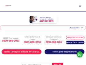 'asociart.com.ar' screenshot