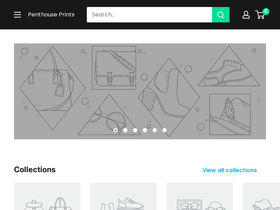 penthouseprints.com homepage screenshot