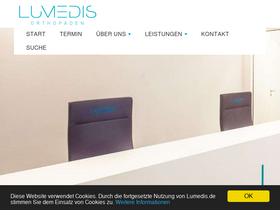 'lumedis.de' screenshot
