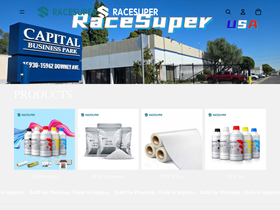 racesuperusa.com homepage screenshot