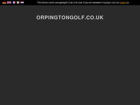 orpingtongolf.co.uk