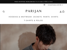 PARIJAN website screenshot