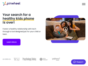 'pinwheel.com' screenshot