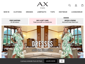 'axparis.com' screenshot