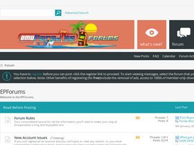'epforums.org' screenshot