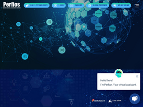 'perfios.com' screenshot