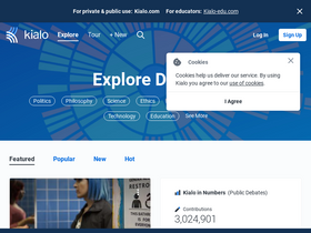 'kialo.com' screenshot