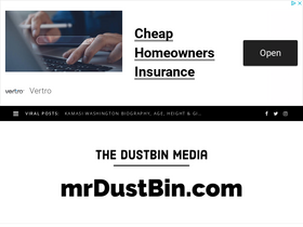 'mrdustbin.com' screenshot