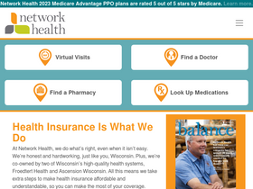 'networkhealth.com' screenshot