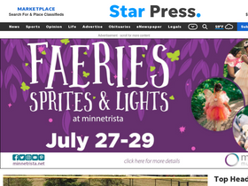 'thestarpress.com' screenshot