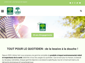 Arbrevert website screenshot