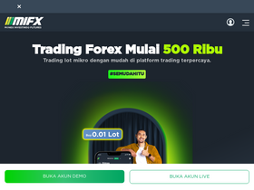 'mifx.com' screenshot
