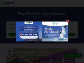 'baraya-travel.com' screenshot