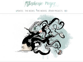 'stepheniemeyer.com' screenshot