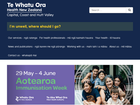 'ccdhb.org.nz' screenshot