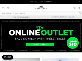 'horseland.com.au' screenshot