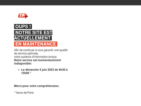 'tpplus.fr' screenshot