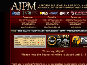 'ajpm.com' screenshot