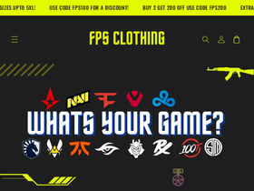 Fpsloadout homepage screenshot