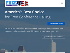 'freeconferenceusa.com' screenshot