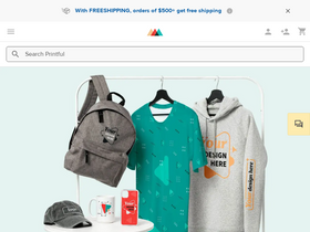 'printful.com' screenshot