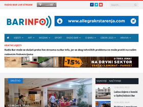 'barinfo.me' screenshot