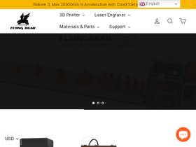 '3dflyingbear.com' screenshot