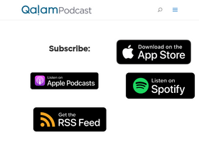 'qalaminstitute.org' screenshot