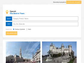 'opendi.be' screenshot
