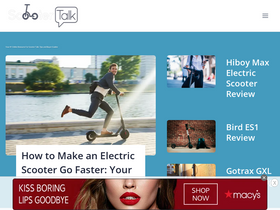 'scootertalk.org' screenshot
