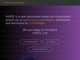 'pymol.org' screenshot