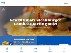 'ihop.com' screenshot