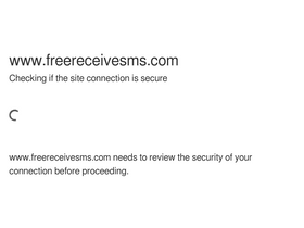 'freereceivesms.com' screenshot