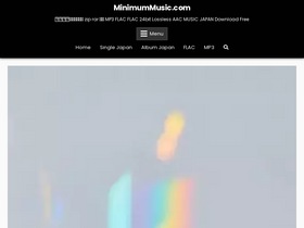 'minimummusic.com' screenshot