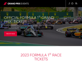 'grandprixevents.com' screenshot