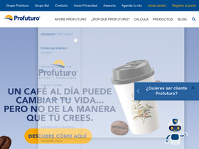'profuturo.mx' screenshot