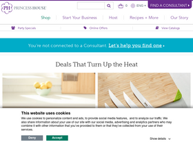 'princesshouse.com' screenshot