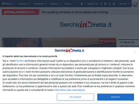 'serchioindiretta.it' screenshot