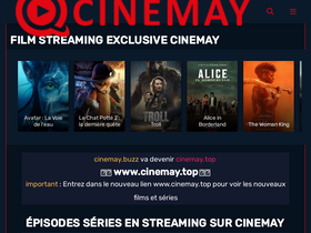 'cinemay.buzz' screenshot