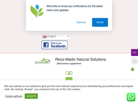 'recsmedix.com' screenshot
