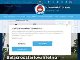 'skslovan.com' screenshot