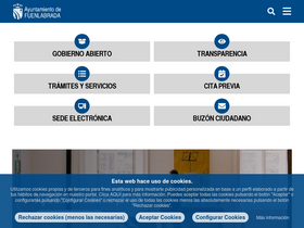 'ayto-fuenlabrada.es' screenshot