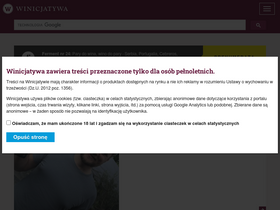 'winicjatywa.pl' screenshot