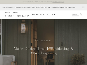 'nadinestay.com' screenshot
